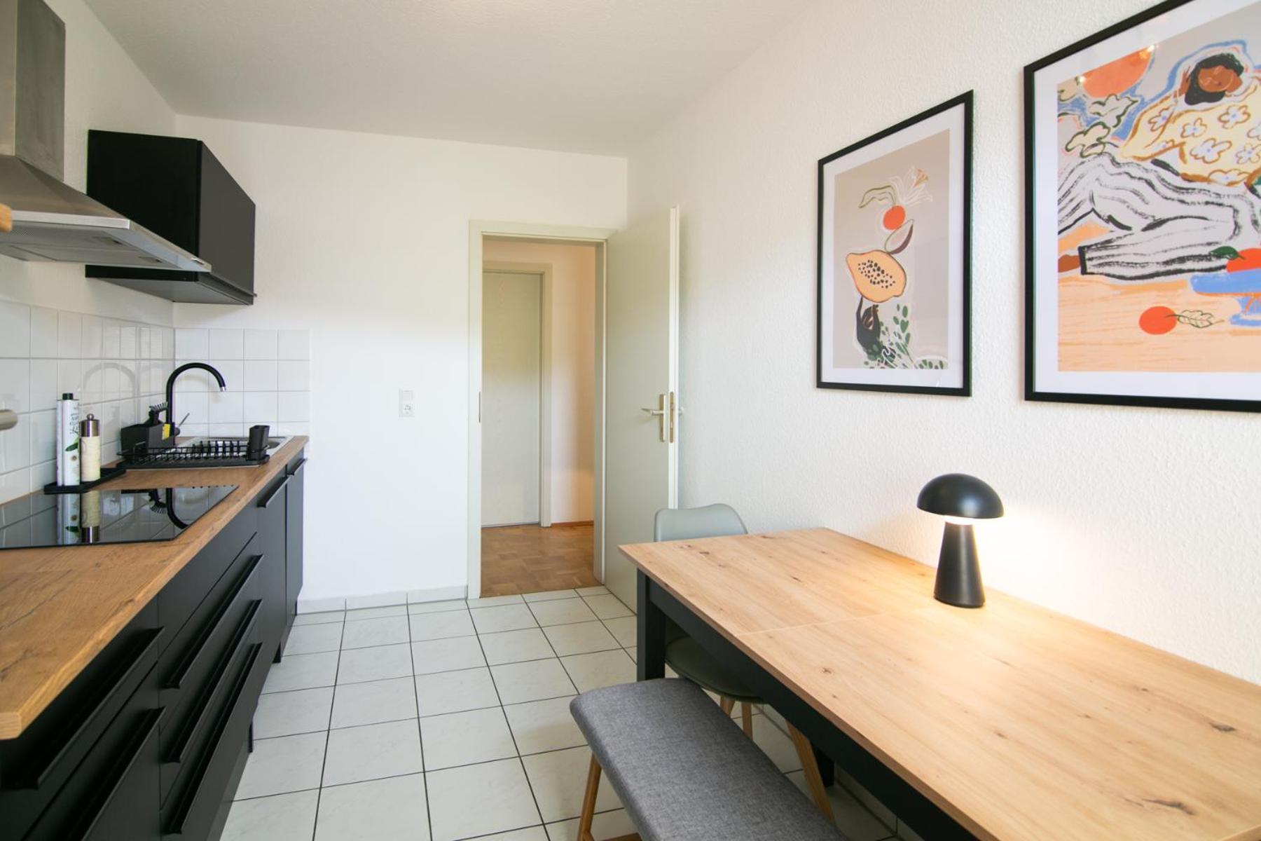 לייפציג 2 Zimmer, Bett Und Schlafsofa, Balkon, Waschmaschine L מראה חיצוני תמונה