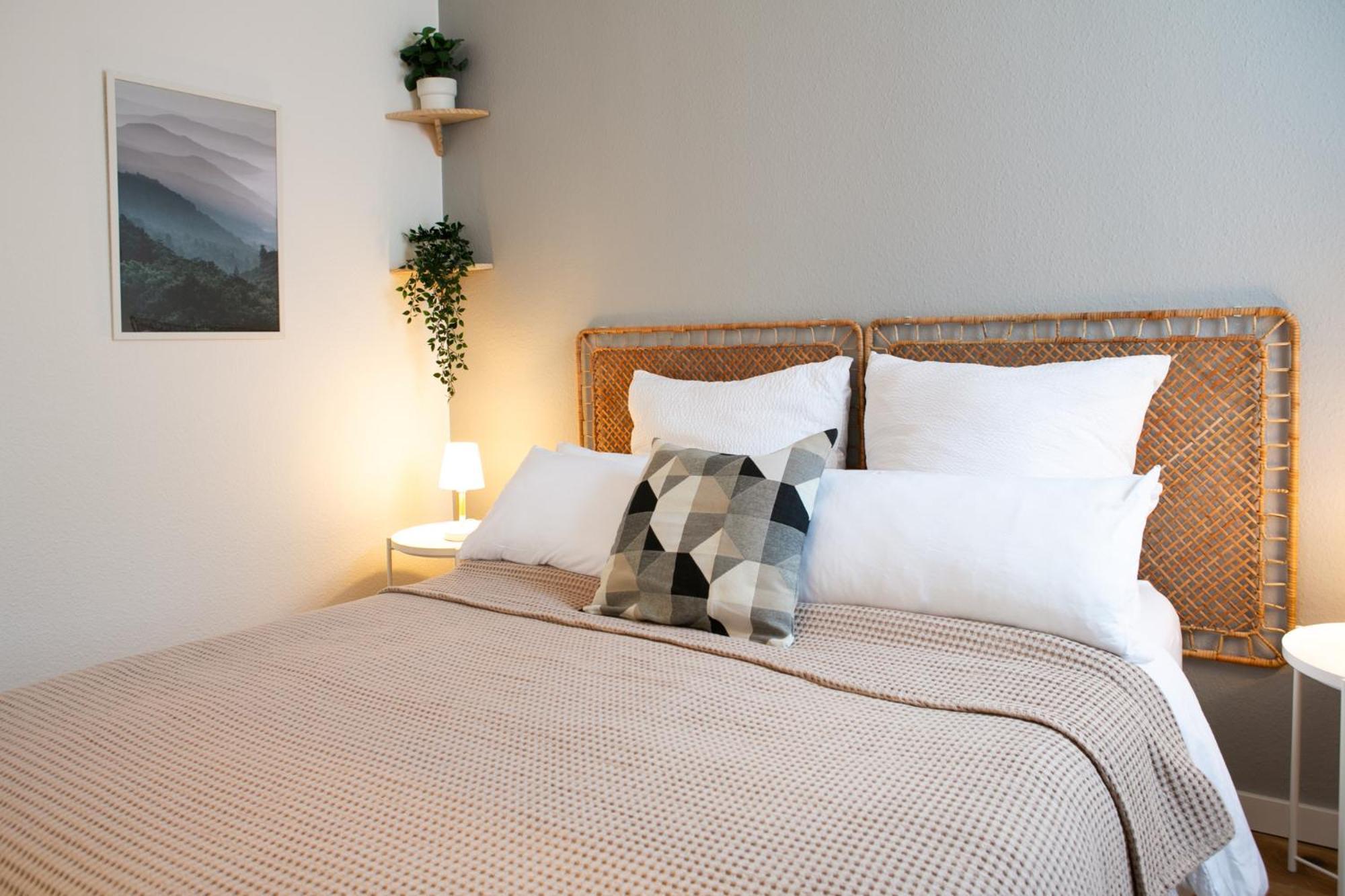 לייפציג 2 Zimmer, Bett Und Schlafsofa, Balkon, Waschmaschine L מראה חיצוני תמונה